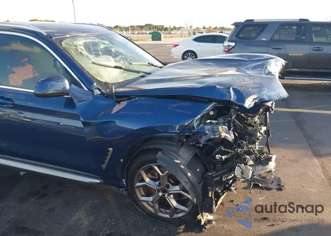 2022 BMW X3 Sdrive30I из США, поврежденный, VIN 5UX43DP02N9L01828